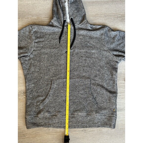 Quiksilver Waterman 1/4 Zip Sweatshirt Mens XL Long Sleeve Washed Gray - Picture 10 of 14